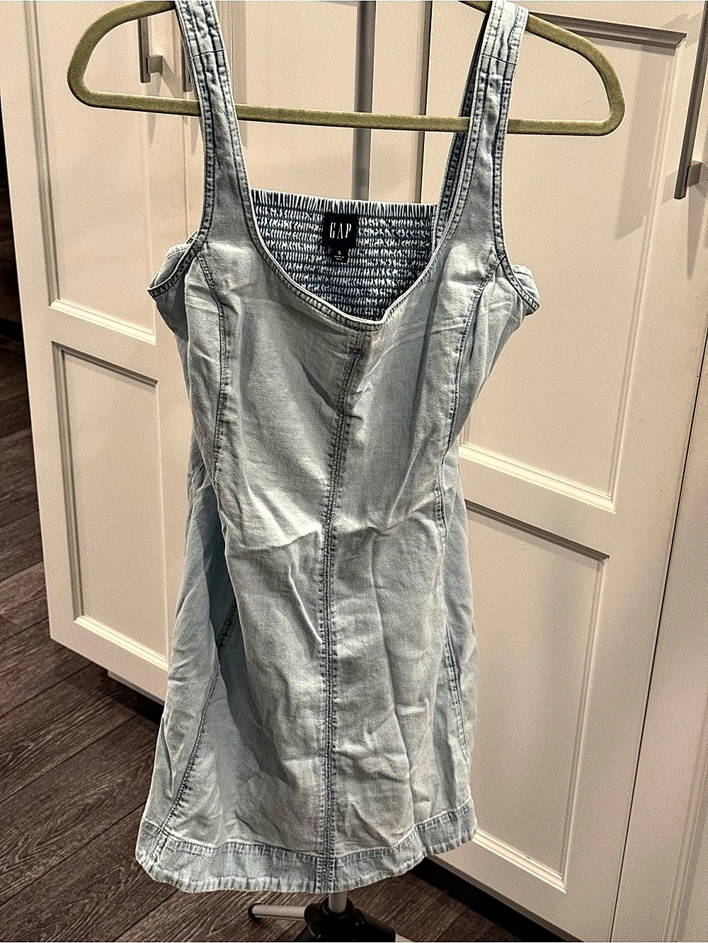 Gap Denim Mini Dress in Blue